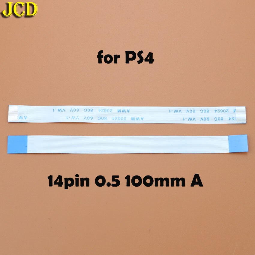 JCD 10pcs Charging PCB Board and Power switch Flex Cable For PS3 slim PS2 10pin 12pin 14pin Ribbon Flex Cable for PS4: green