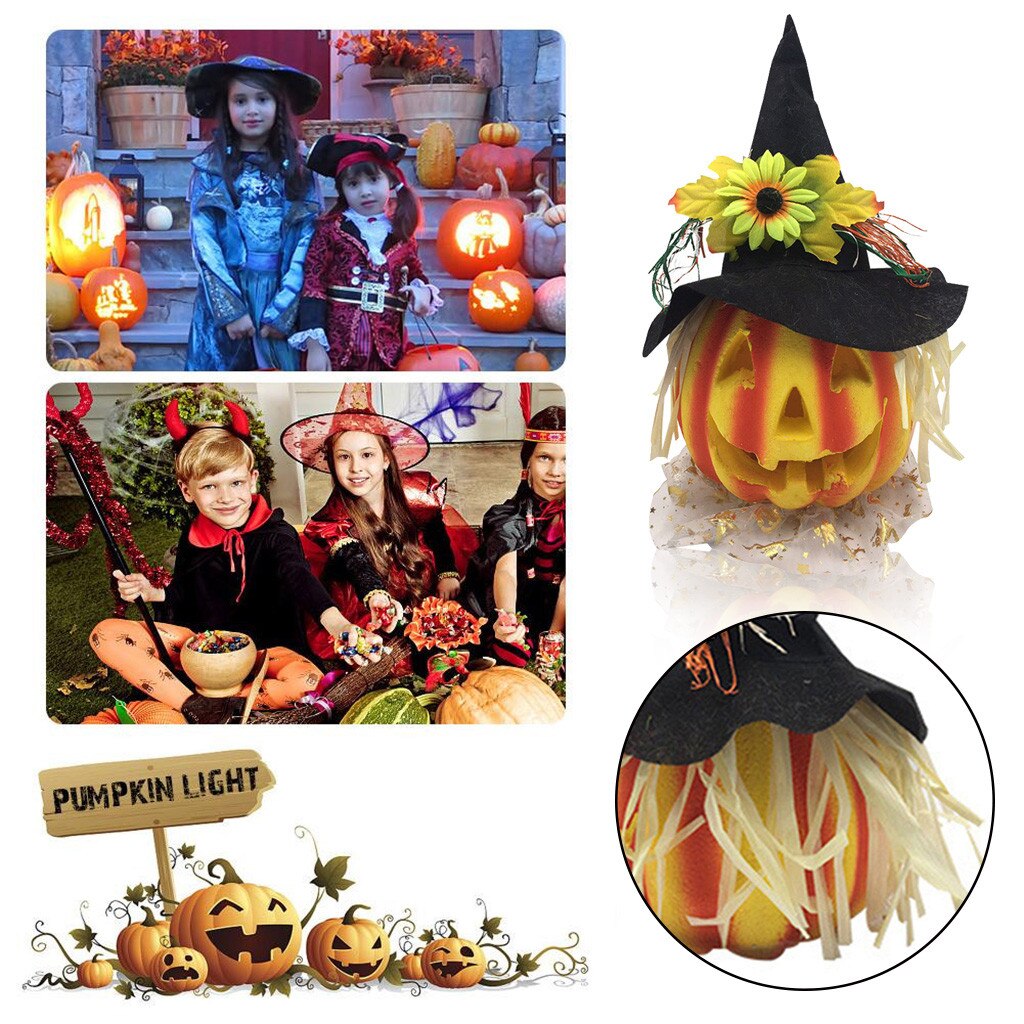 Halloween Flash Talking Singing Animated LED Pumpkin Toy Projection Lamp With Projector Inside for Home Party Decor