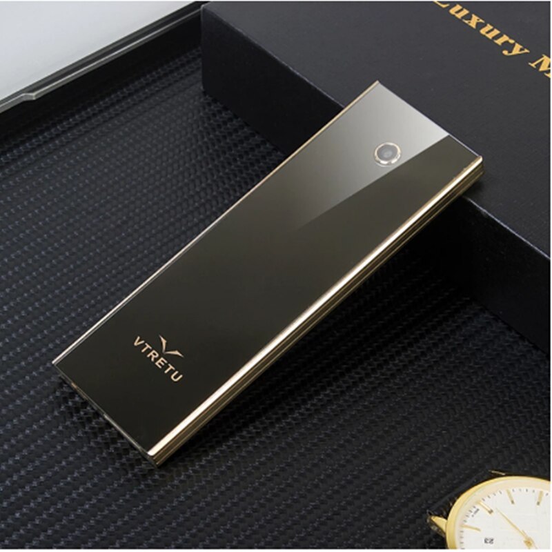 Luxury celulares Dual Sim BT Dial mini card metal body key cell phone GSM senior Bar RussianV02