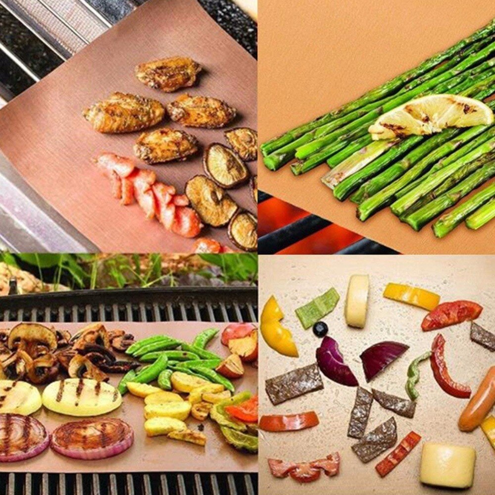 10 PCS/set 40*60cm or 30*40cm Reusable Resistant baking Mat Sheet Oil-proof Paper Baking Oven Tool Non-stick ship by roll