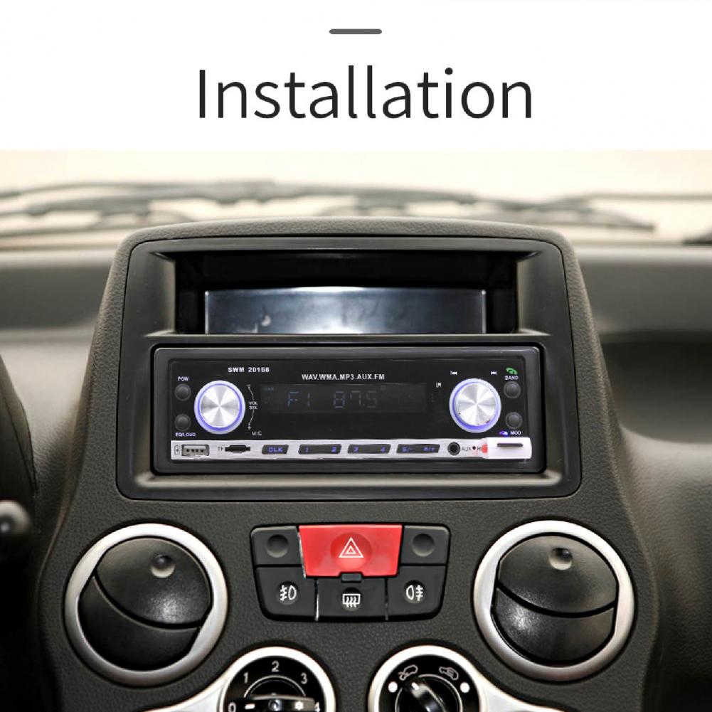 Universal 12V Voltage Bluetooth Car MP3 Player Dual USB Multi-function Multimedia Player Car Card Player Radio