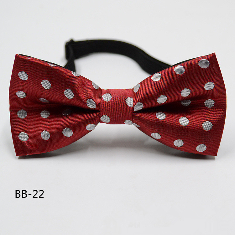 Corbata de lazo clásica a rayas Pliad mariposa para niños accesorio de escolar niños niñas pajarita para el cuello pajarita de poliéster