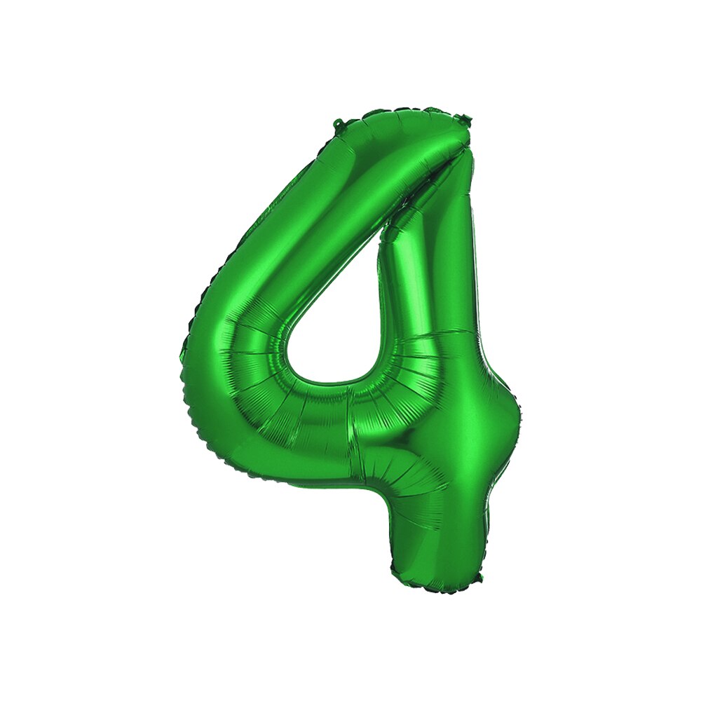 32 inch Green Number Foil Balloons 0 1 2 3 4 5 6 7 8 9 Helium Green Balloon Happy Birthday Party Wedding Decoration Supplies: 5