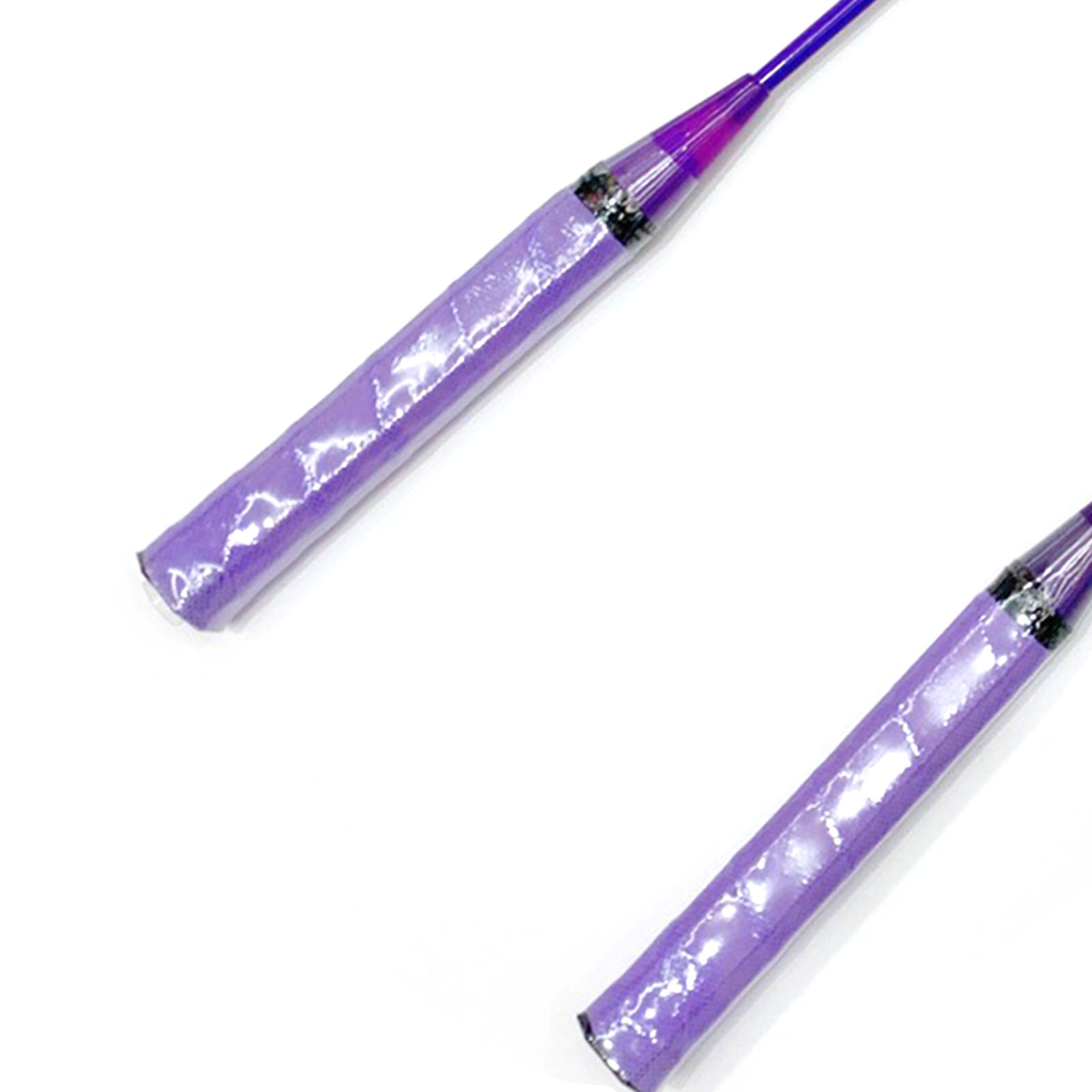 Badminton Racket 2 Player Super Light Split Handle Iron Alloy Badminton Racket Set for Beginner Children