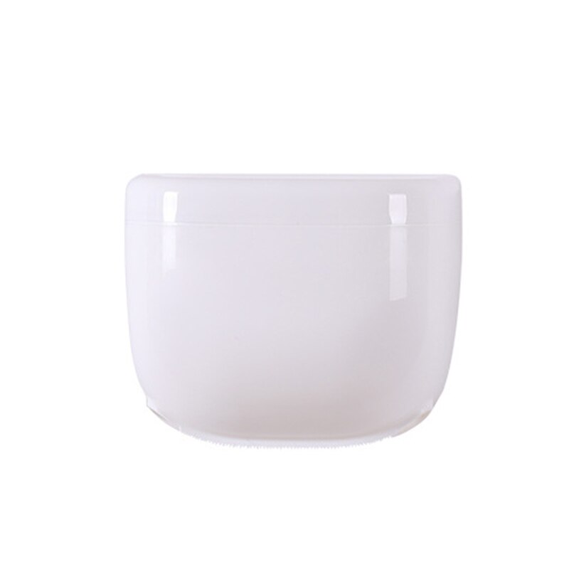 Toilet drawer non perforated toilet waterproof storage box tissue box: L-WHITE