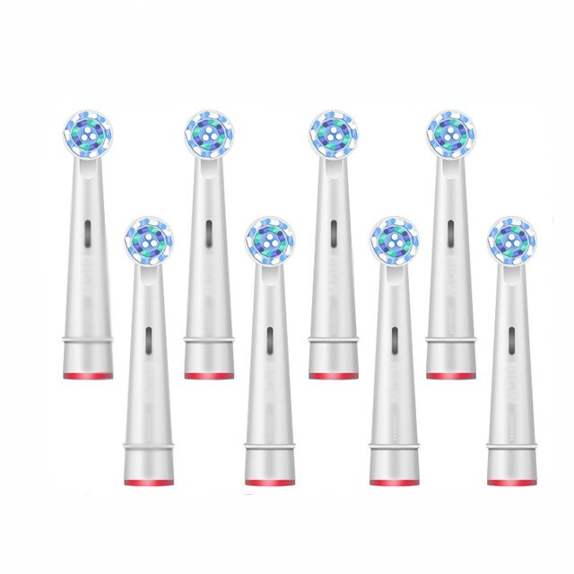 5pc/lot Simply Clean Replacement Toothbrush Heads Electric Toothbrush Soft Bristles Brush Head 6 Styles Electric Toothbrush Head: Multi-angle type