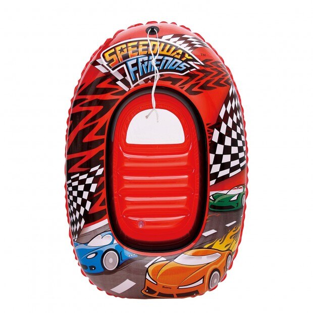 BARCA HINCHABLE PARA NIÑOS BARCA HINCHABLE PARA LA PISCINA PARA NIÑOS MENORES DE 6 AÑOS 102X69 CM