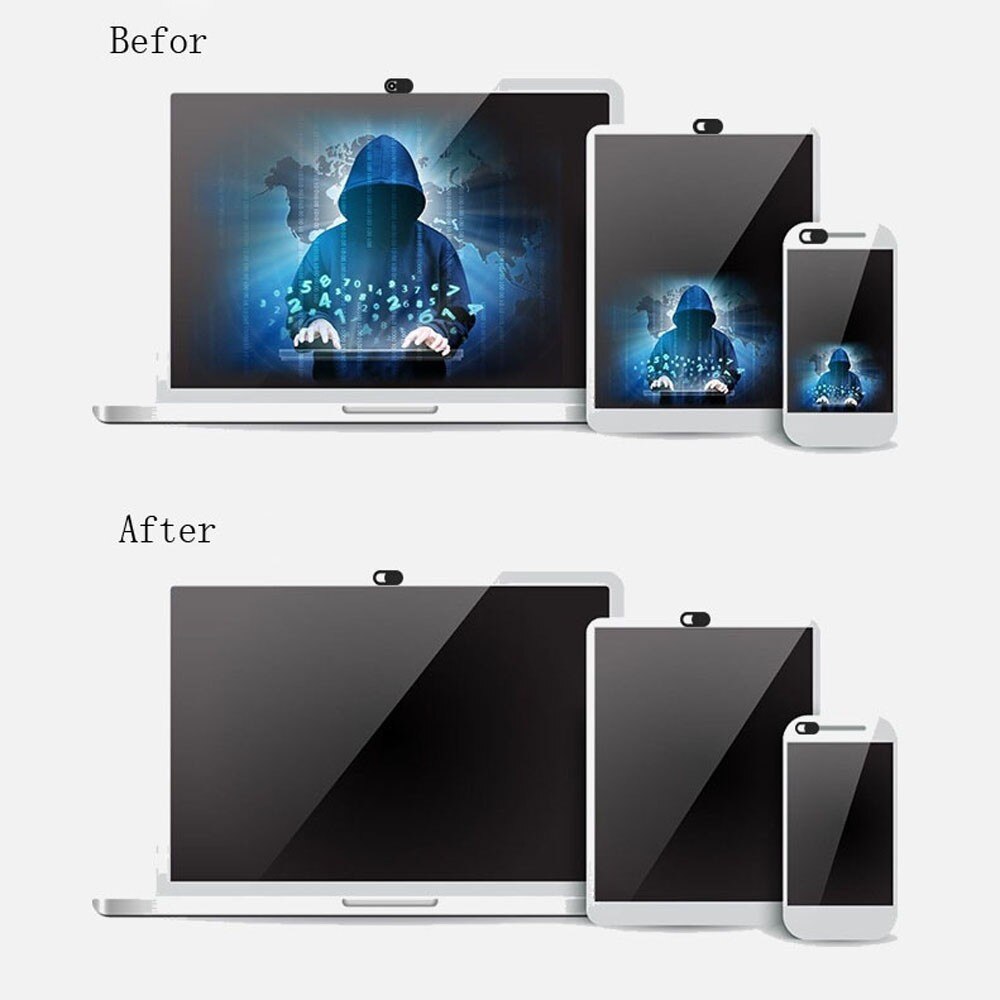 6pcs Ultra Thin Laptop Camera Sliding Security Privacy Cover Durable Phone Tablet Blocker Webcam For iphone Camera Lens Z0803