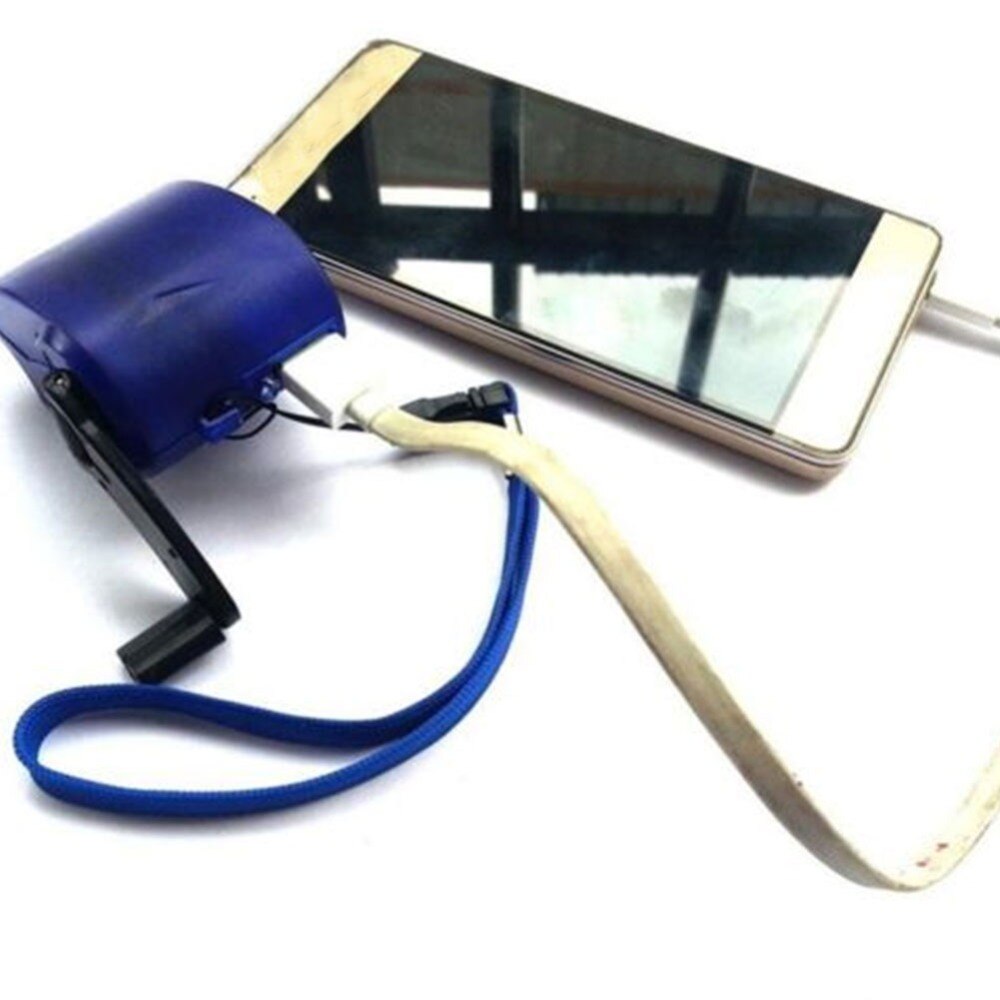 Hand-Winding Charger With The Interface Of USB Hand Crank Charger Generator Manual Mobile Emergency Phone Charger #277540