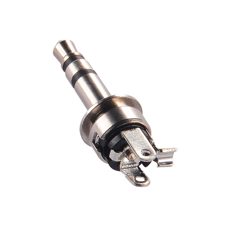 3.5Mm 3 Pole Stereo Audio Plug NTP3RC-B 3.5Mm Haakse Hifi Oortelefoon Mannelijke Headset Adapter Solder Audio jack Voor Diy Hoofdtelefoon