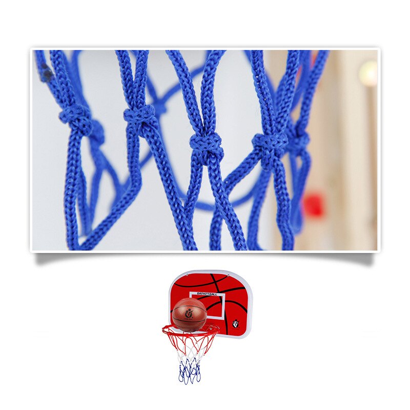 Kinderen Basketbal Board Indoor Huishouden Muur Opknoping Blauw Frame Schieten Basketbal Hoepel Bal Outdoor Jongen Sport Speelgoed