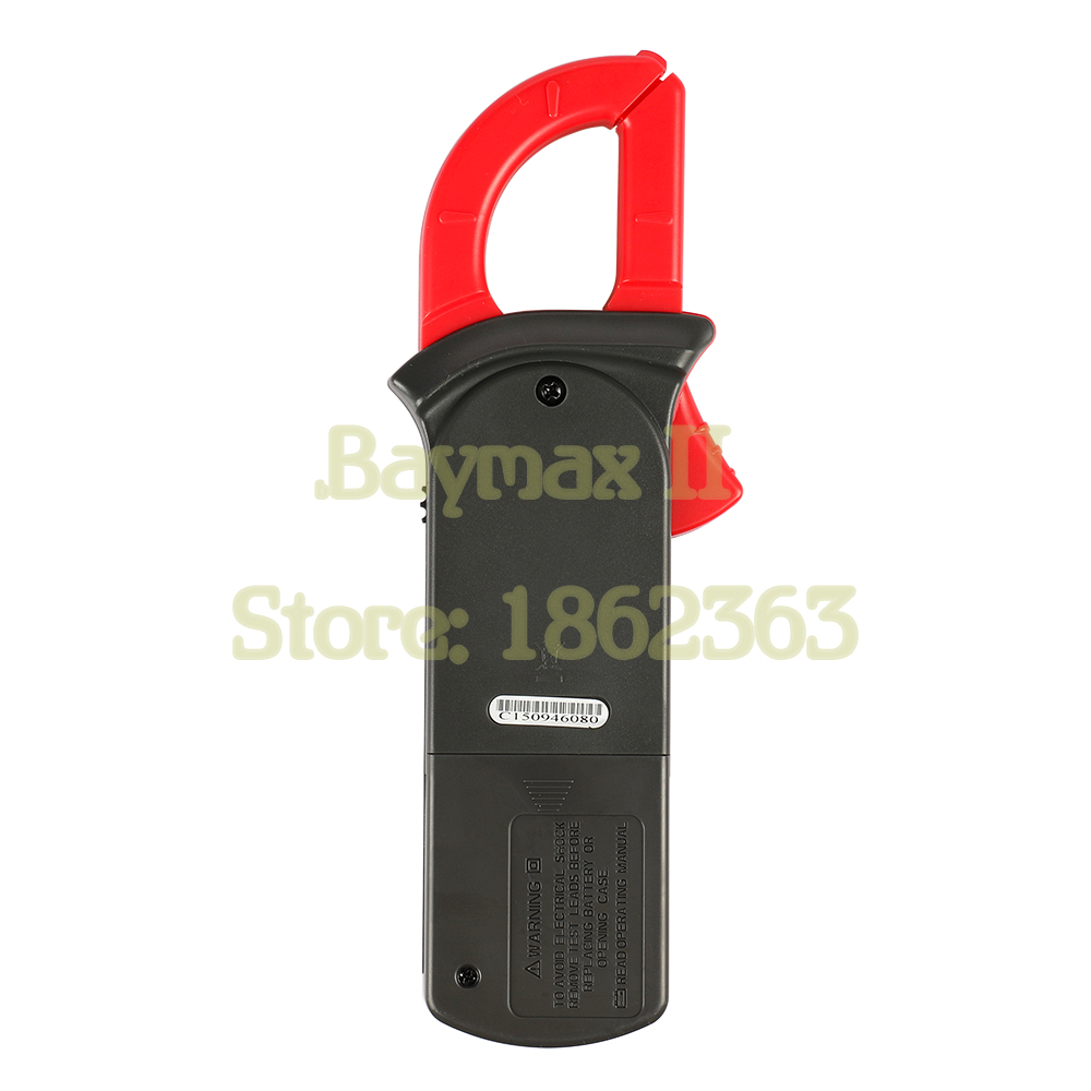 UNI-T UT201 1999 Counts Digital Auto Range Clamp Multimeter with 400A AC Current Test and Continuity Buzzer