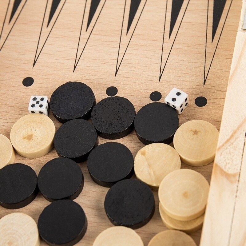 Philos Schaak, dam en backgammon set Philos Schaak, dam en backgammon set