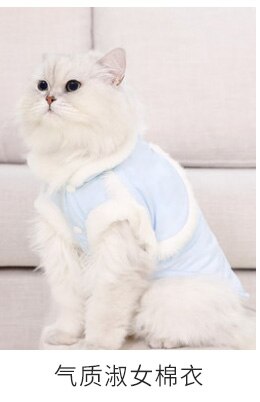 Winddicht Mode Kat Hoodies Winterjas Katten Producten Huisdieren Pak Voor Koud Weer Ropa Para Gatito Huisdier Producten OO50WY