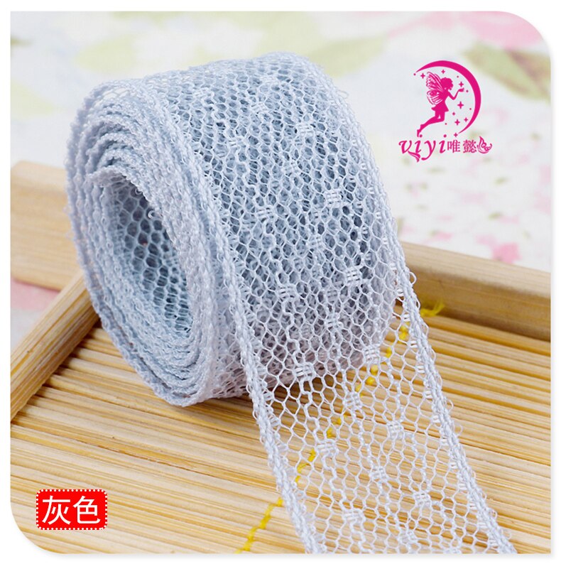 Neue (1 Meter/los) 10mm Spitze Band Spitze Stoff Garnituren für NäHenne Bestickte Trimmen Band Hochzeit/Geburtstag/Weihnachten/Bogen Dekor