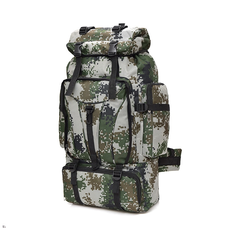 60L Zaino di Grandi Dimensioni Capacità sacchetto Multifunzionale Impermeabile Militare Dello Zaino Dello Zaino escursione Viaggi Zaini Mochila Militar borse