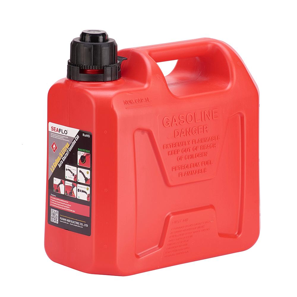 Bidon de rechange pour gaz et essence, 5l, pour moto, Jerry: Rouge