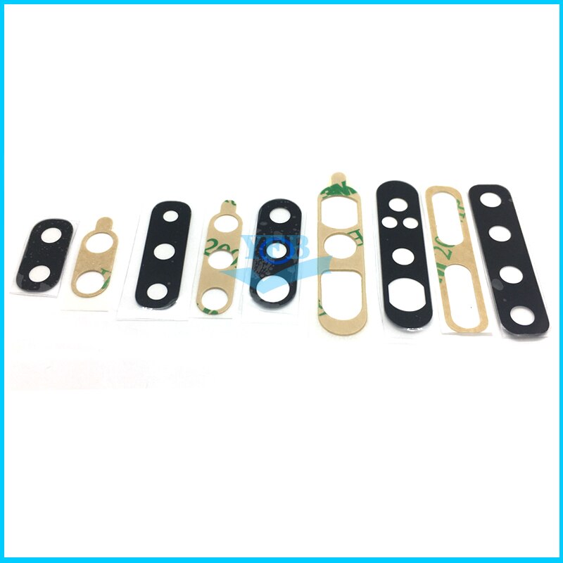 Voor Samsung Galaxy A10 A20 A30 A40 A50 A60 A70 A80 A920 M10 M20 M30 A20E Terug Achteruitrijcamera Glas lens Met Lijm