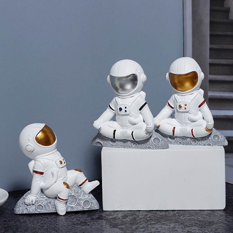 Astronaut switch indsæt astronaut socket dekoration klistermærke familie vægklistermærke moon resin 3d stereo socket klistermærke