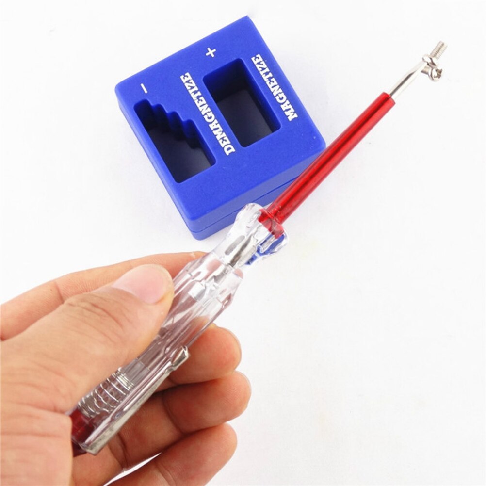 Magnetizer Demagnetizer Tool Screwdriver Magnetic Random Color 1PCS