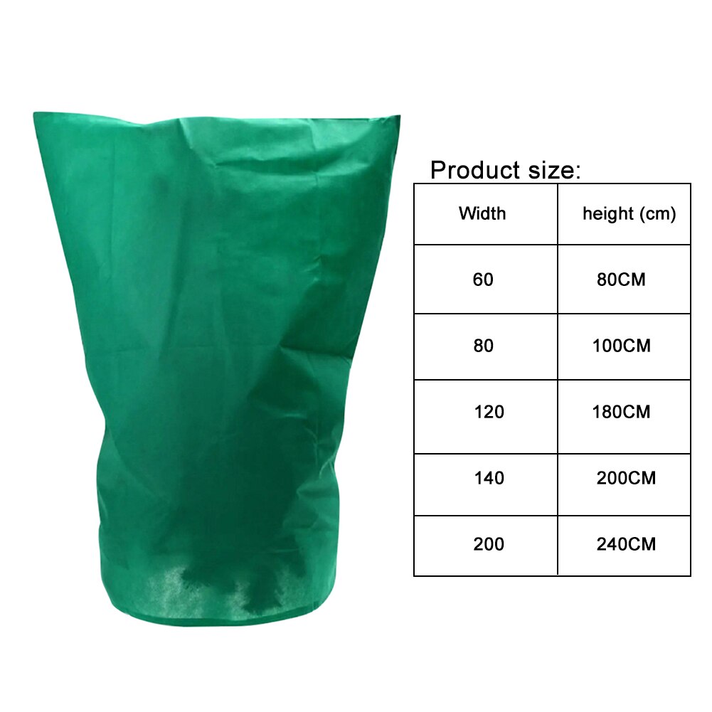 Drawstring Plant Cover Winter Frost Freeze Biting Protection Tree Shrub Blanket Easily Carrying Part Eco-friendly Tool