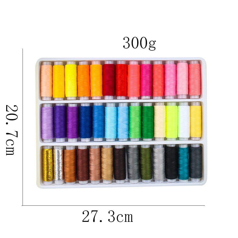 39-color sewing thread hand-stitching needle thread set repairing clothes thread home travel portable small thread roll