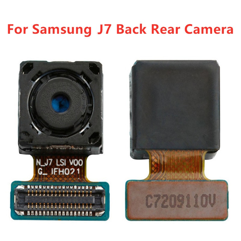 (5 Stuk) Terug Facing Camera Voor Samsung Galaxy J7 J710 Terug Achteruitrijcamera Flex Kabel Achter
