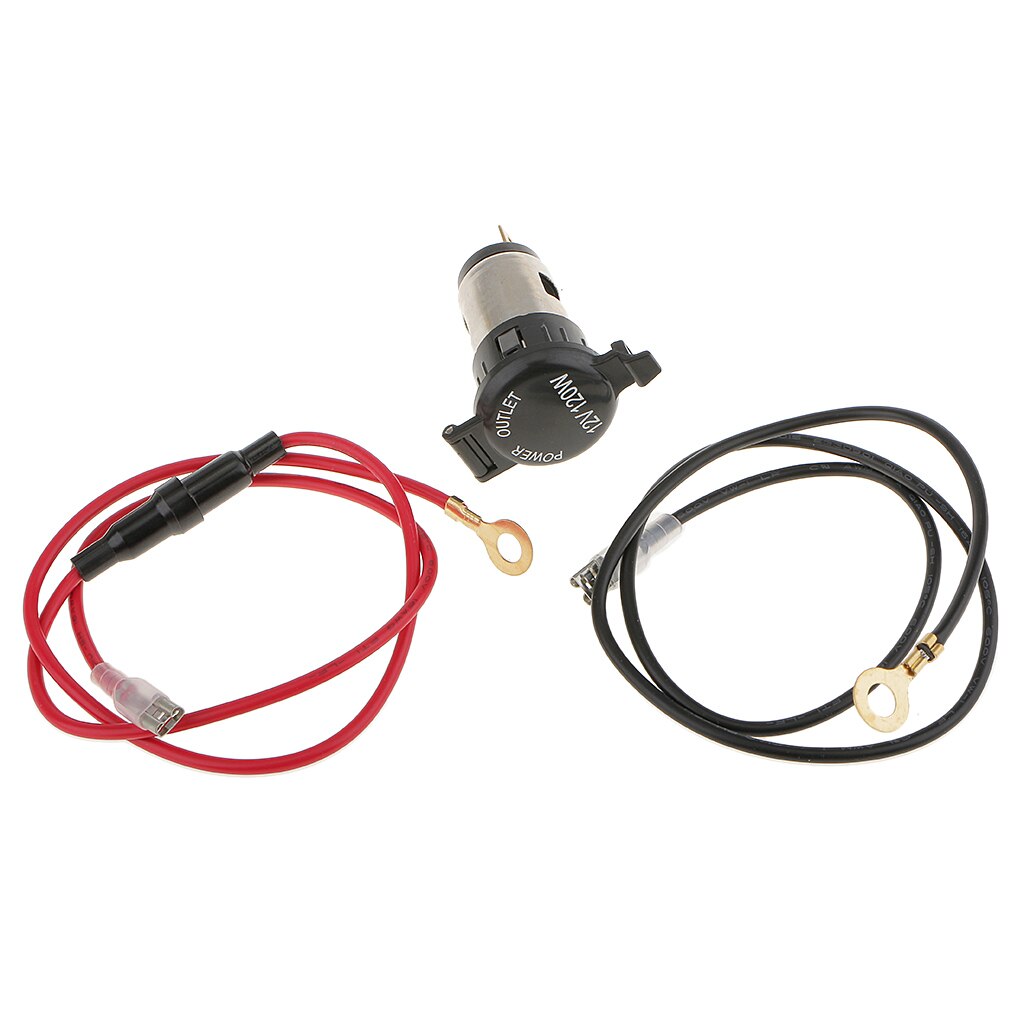 12v motorfiets aansteker stopcontacten & waterdichte afdekking zekering