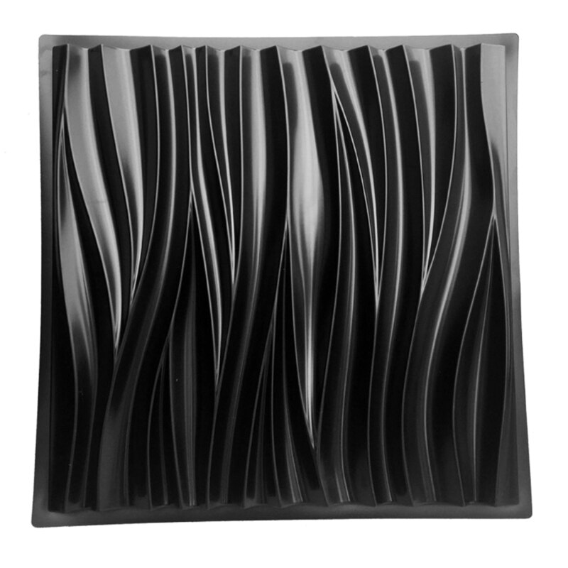 Wave Patroon Muur Beton Cement Gips Mal Plastic Baksteen Steen Tegels Diy Handleiding Tuin Gazon Pad Bestrating Bestrating Bestrating