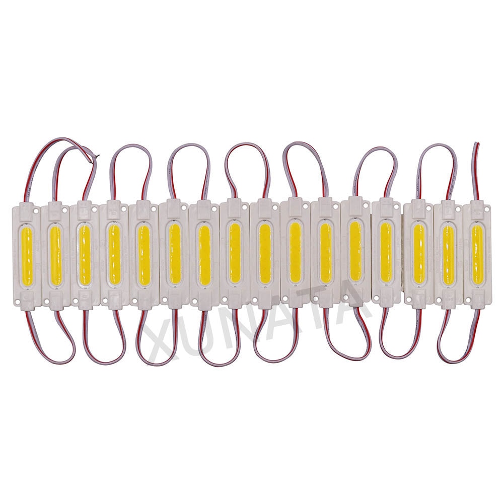 LED Modules Module Injection COB With Lens Waterproof LED Light Module For Sign Letter DC12V 2W IP65 Aluminum PCB