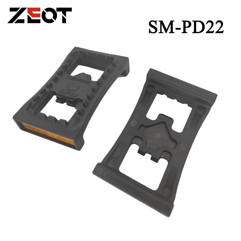 SHIMANO – Pédales plates de vélo,pour VTT, sans clip, SM-PD22, SPD, M520 M540 M780 M980, PD22,