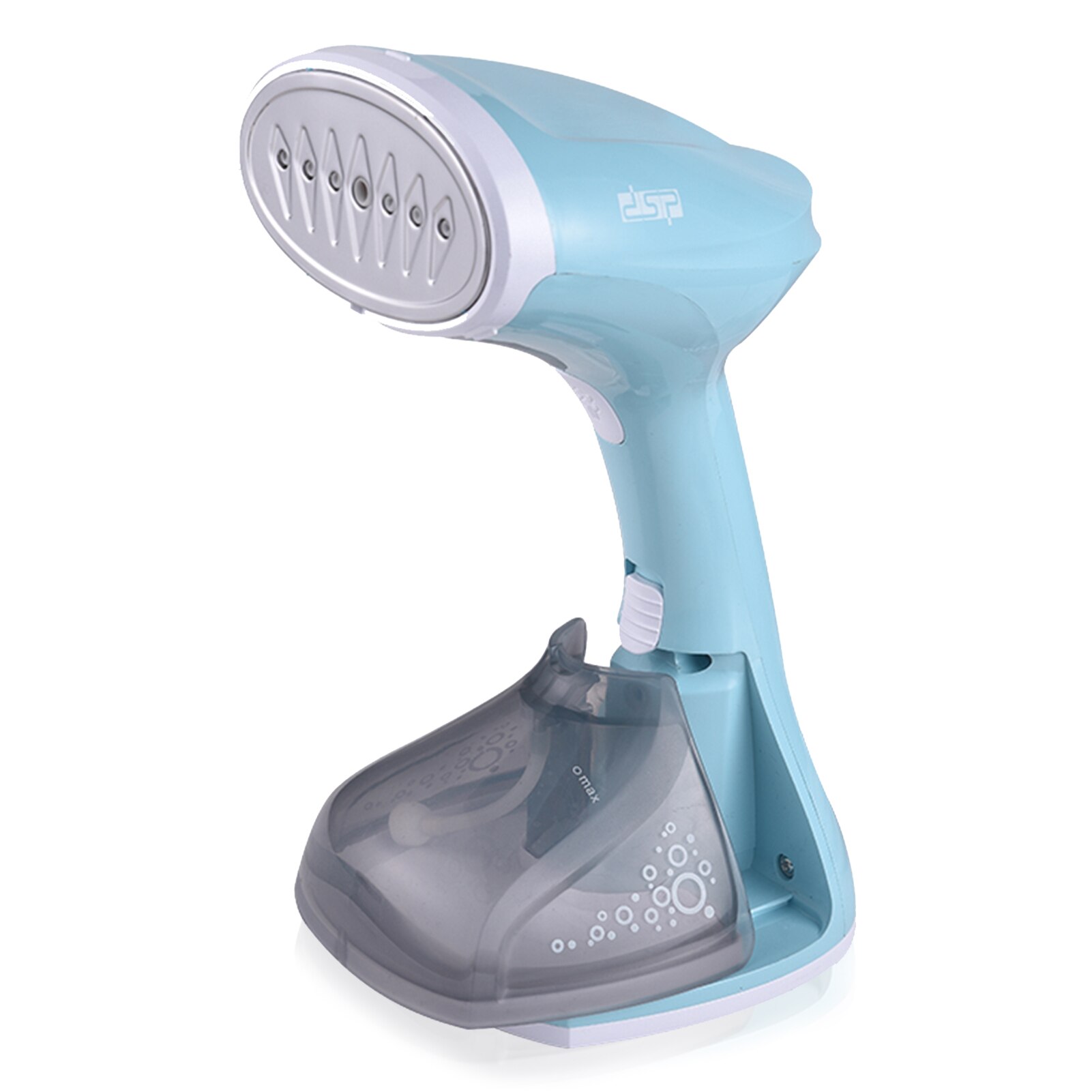 Garment Steamer Portable Handheld Fabric Steamer Wrinkle Remover 1500 Watts 220ml Capacity Water Tank Stainless Steel Nozzle: Sky Blue