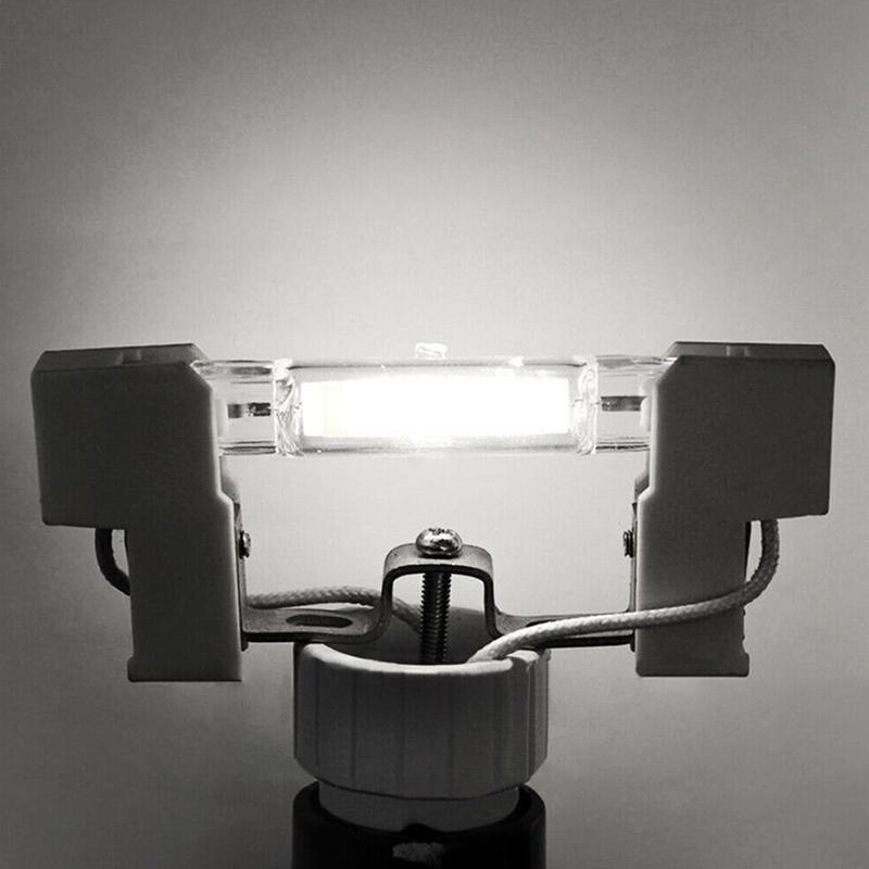 78mm/118mm r7s led glaskåpa 360- graders dubbla ändar glasbas cob belysning glödlampa lock landskap dekoration överträffa  x4 i 5