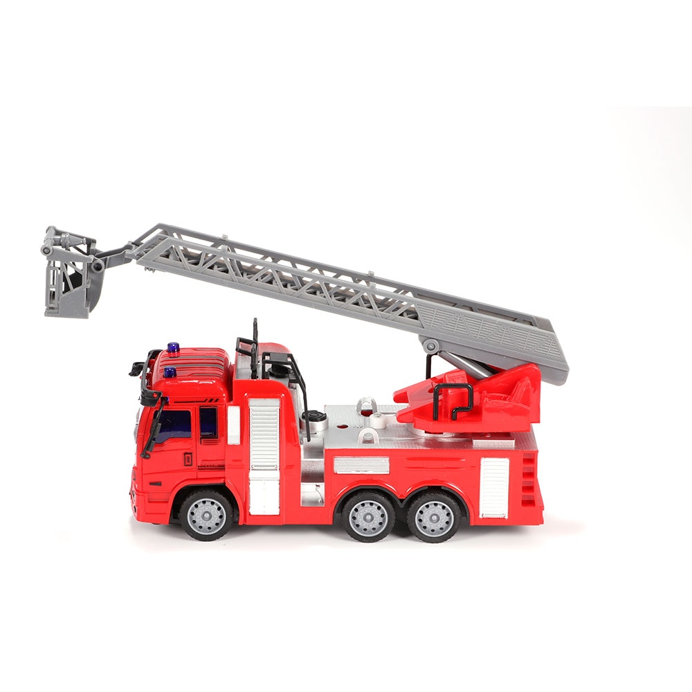 Giocattolo elettrico portatile telecomando camion dei pompieri modello giocattolo impostato ragazzo scala elettrica camion dei pompieri modello di camion dei pompieri elettrico per bambino