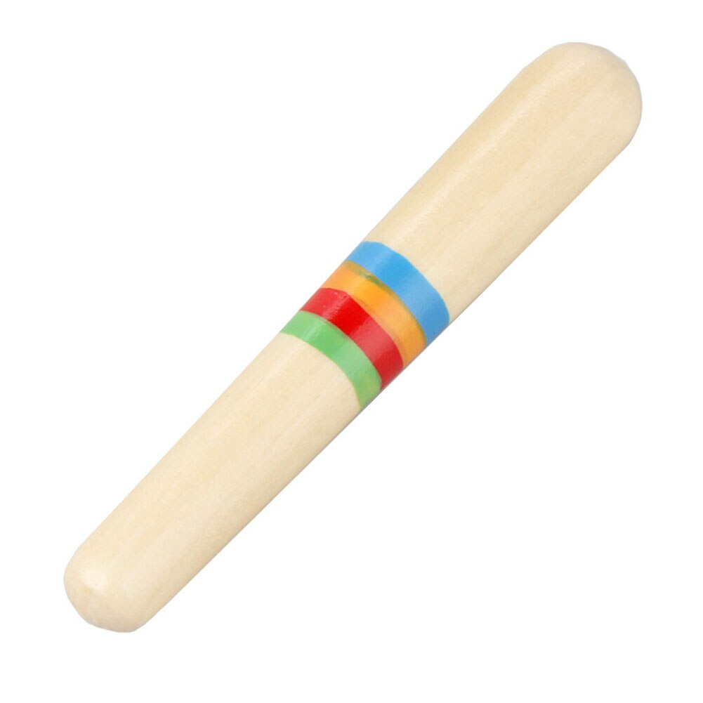 Rohr Rhythmus Klang Musik Instrument Art freundlicher Party Leichte Holz Guiro Zylinder Spielzeug Einzelnen Gewinde