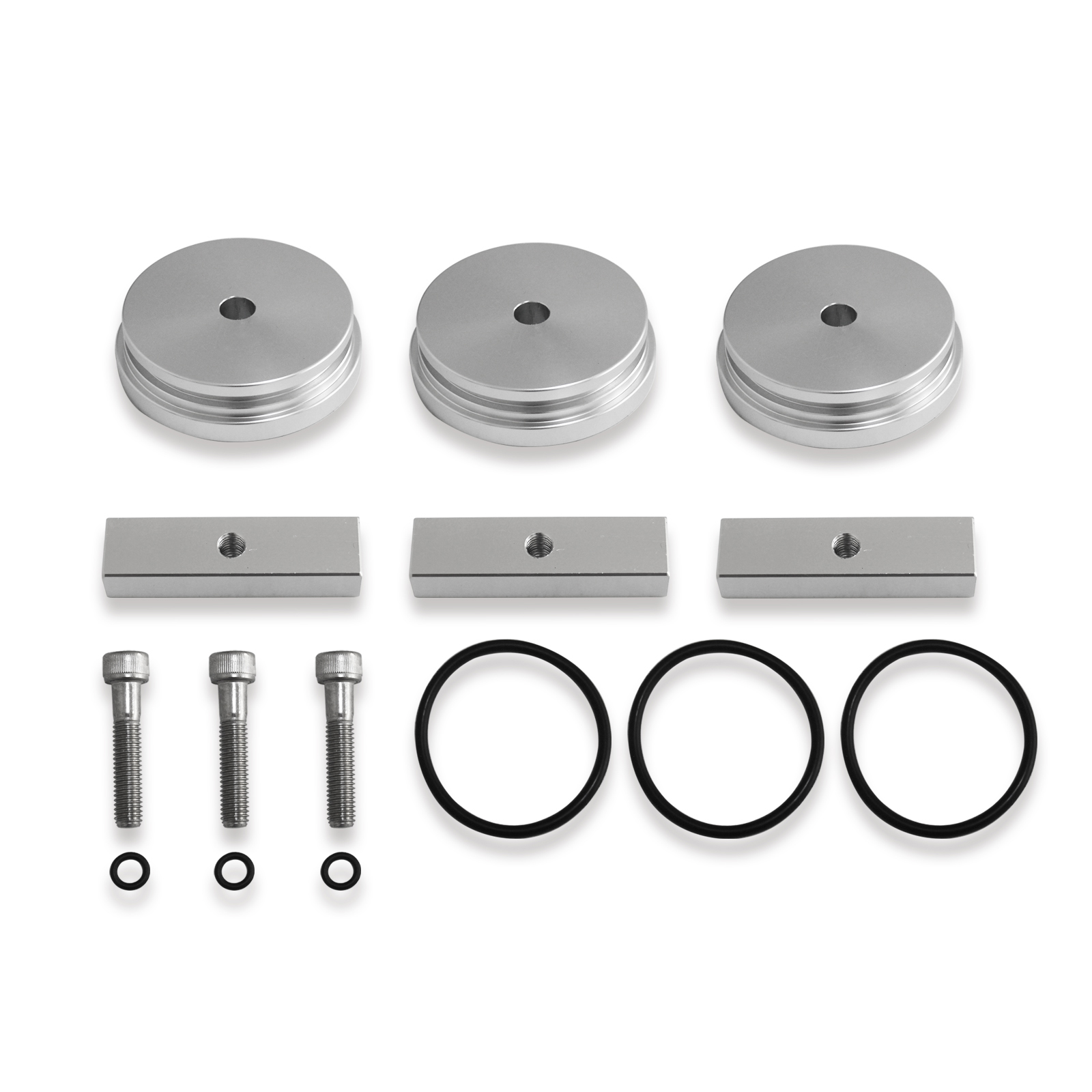 1/2/3pcs Billet Aluminum Freeze Plug Kit Replacement for DODGE Cummins Diesel 5.9L 12v/24v 89-07 Outdoor Car Accessories Tools: 3pcs