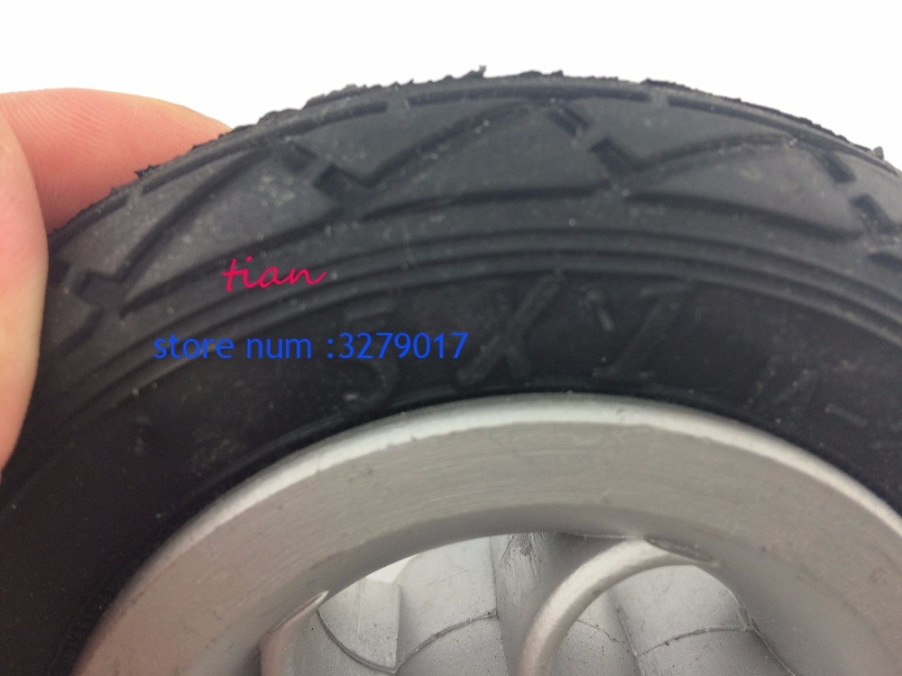 5 Inch Pneumatic Wheel Gocart Caster 5x1 tyre Wheel Using Metal Hub 5X1 Pneumatic Tire With Inner Tube Electric Vehicle