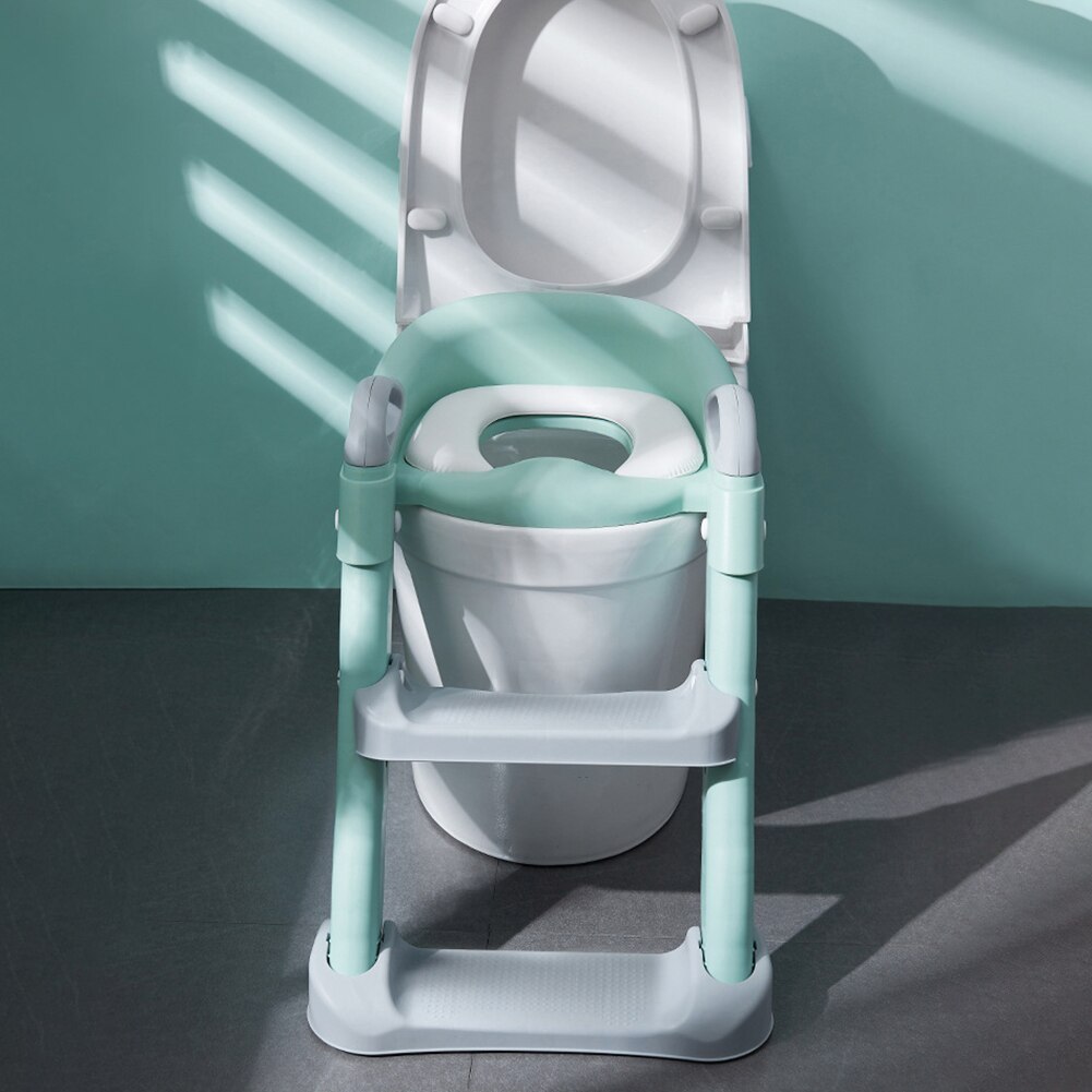 Baby Potty Training Seat Children's Potty With Adjustable Ladder Infant Baby Toilet Seat Toilet Training Folding Seat Potties