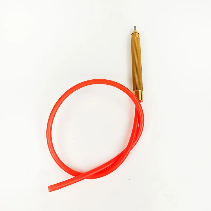 Dentalzubehör für Sandstrahler, Doppelstift, Zubehör für Aluminiumoxid-Sandstrahlmaschinen, Sandstrahleimer, Sandstrahlstift: Schwarz