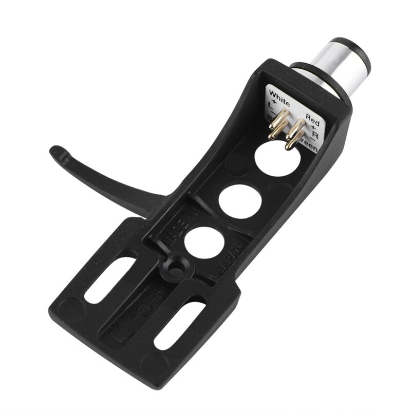 Turntable Headshell - Metal Stylus Mount - 4 Pin Contacts - for Technics & Other Phono Players: Default Title
