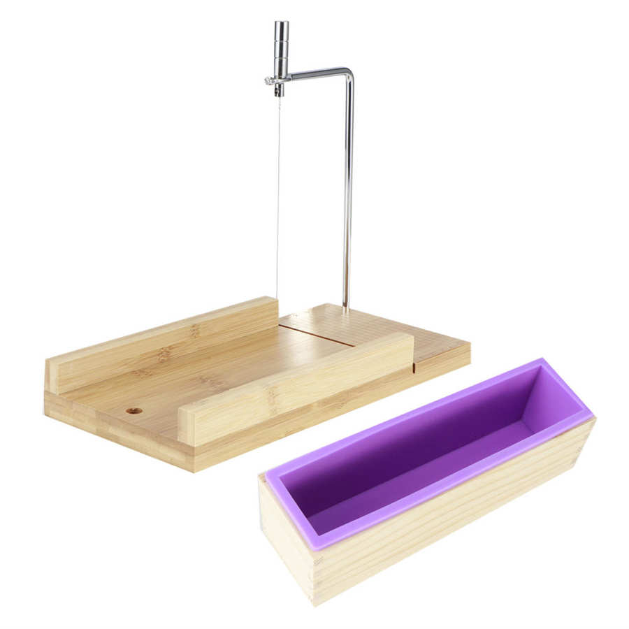 Multifunctionele Zeep Mold Verstelbare Hand-Made Zeep Maker Diy Craft Snijgereedschap Voor Zeep Cutter Draad Snijmachine Paars: type 2