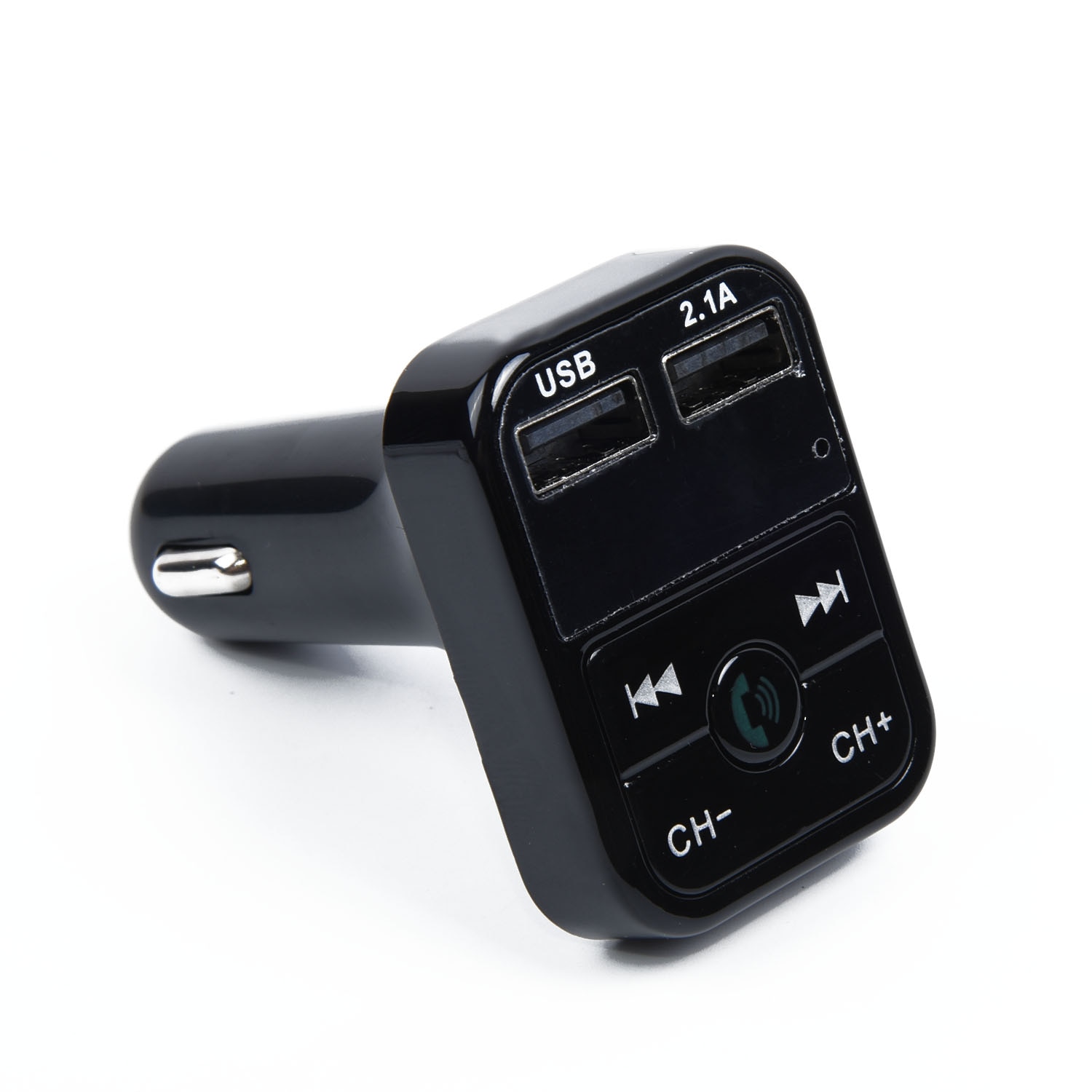 Draadloze Bluetooth Handsfree Car Kit Fm-zender MP3-Player Dual-Usb Charger