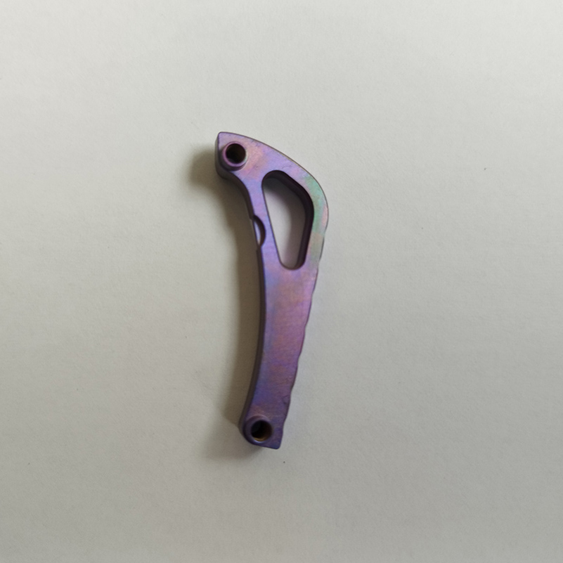 CNC Titanium Made 6 Colors Knife Integrated Backspacer Back Spacer With Axle for Benchmade Bugout 535 Knives Spine Keel Liners