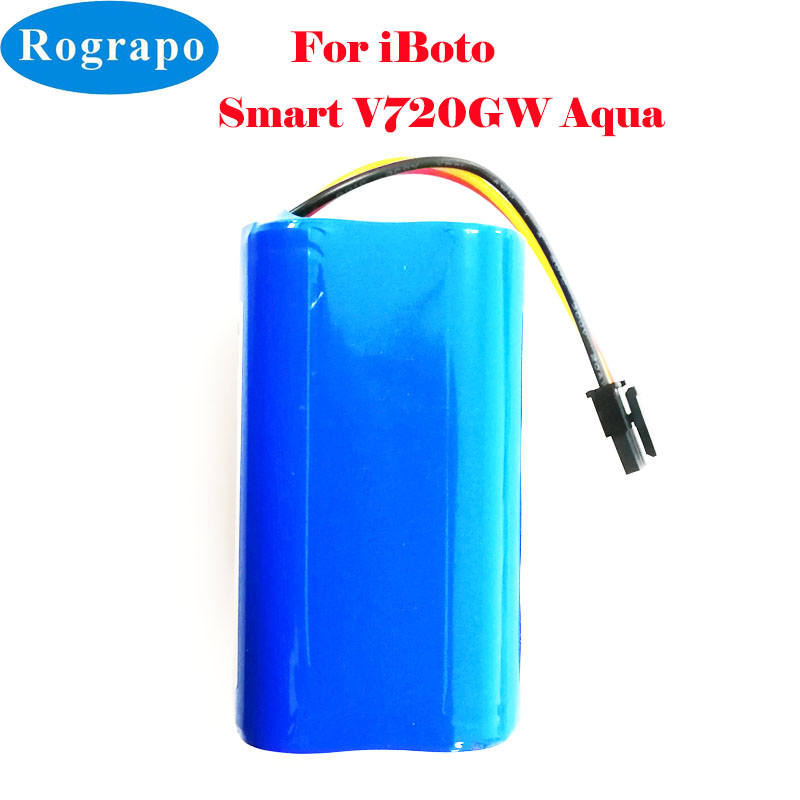 3400- mah-li-ionen-akkupack für den iboto smart  v720gw aqua saugroboter
