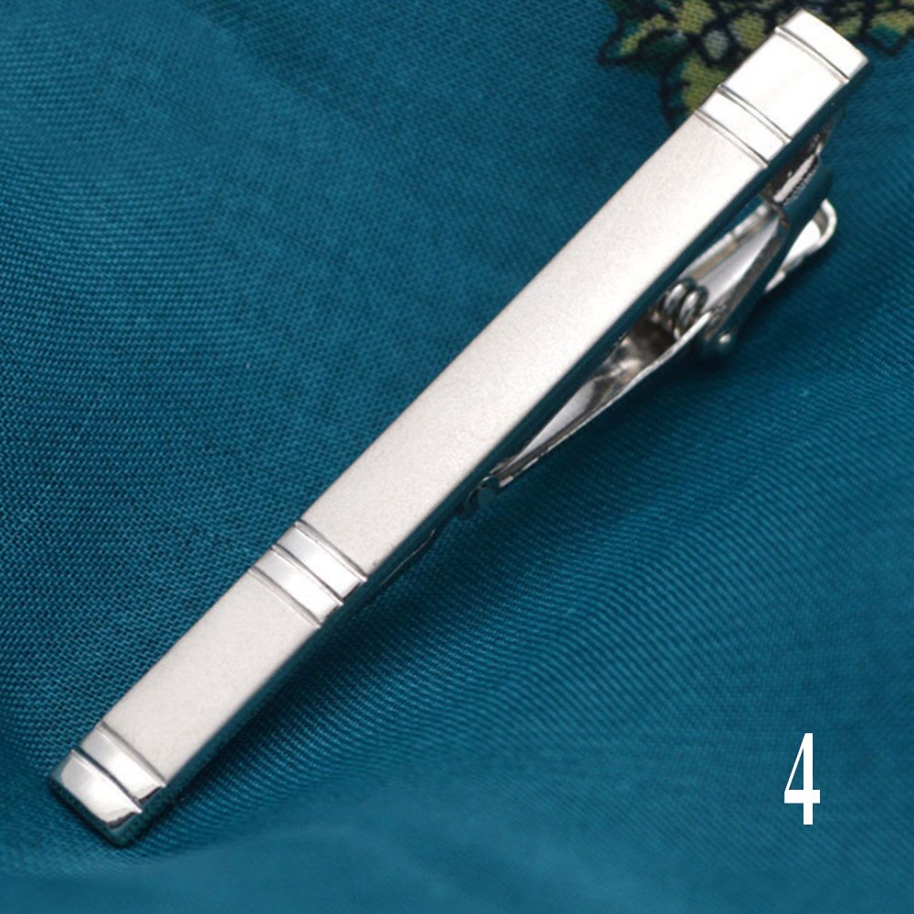 Tie Clips Mannen Metalen Stropdas Bar Jurk Shirts Tie Pin Huwelijksceremonie Metalen Gouden Stropdas Clip Man Business tie Pin Accessoires: B4
