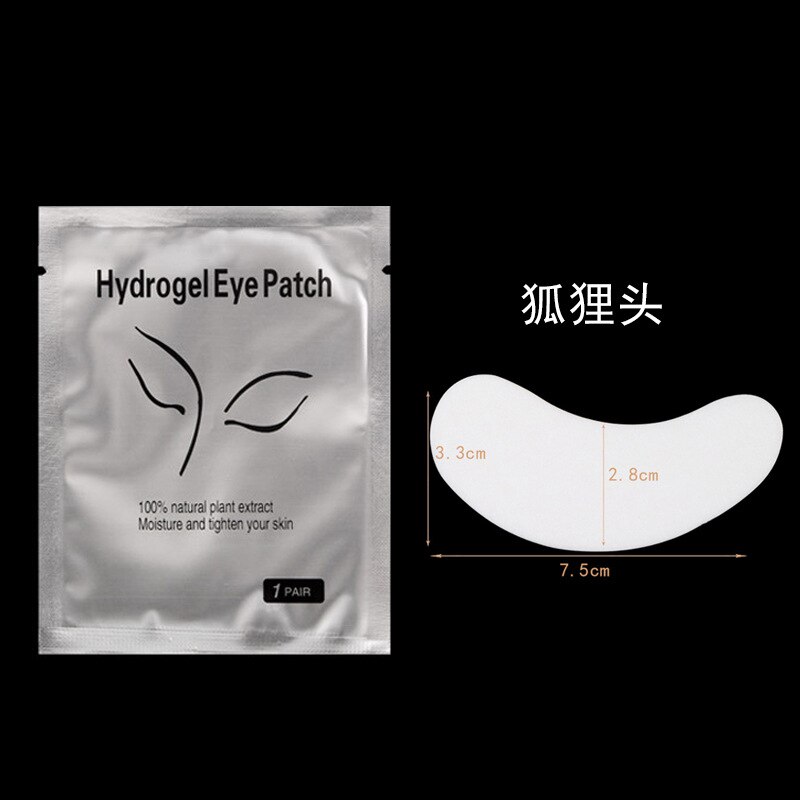 50 Pairs Eyelash Extension Stickers Under The Eye Pad Eyelash Extension Paper Patch For Eyelash Extension Stickers Gel Patch: AA002-10