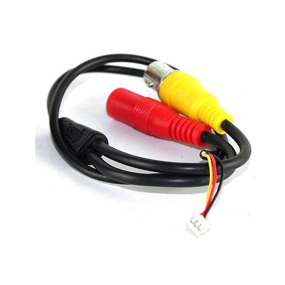 Cctv-video bnc-kabel en stroomkabel  dc12v met aansluitpennen, staartlijnaccessoires voor analoge beveiligingscamera