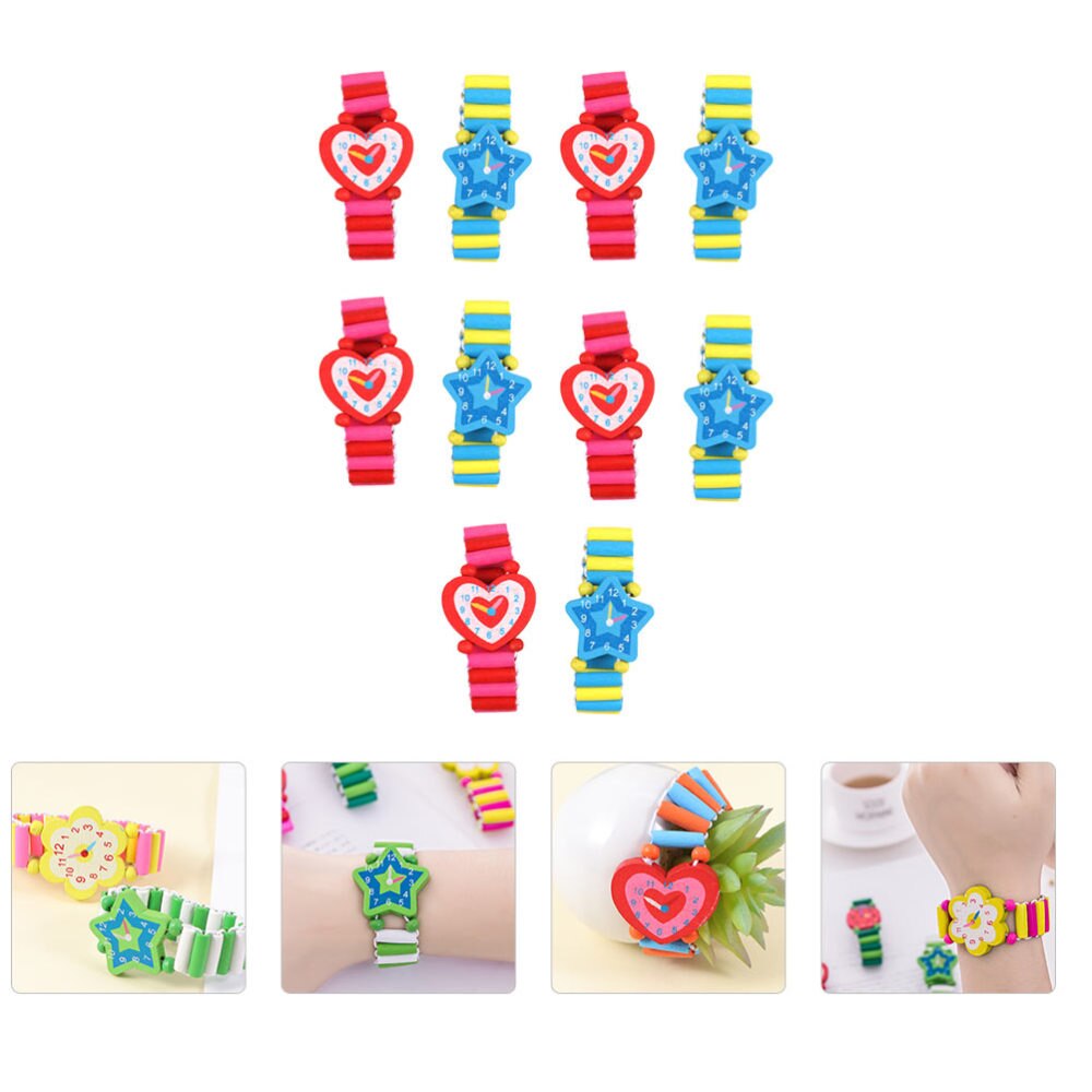 10Pcs Interessante Grappig Creatieve Horloge Speelgoed Horloge Speelbal Educatief Speelgoed Voor Kinderen: Default Title