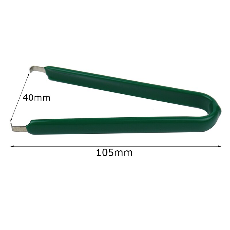U-typ IC Chip Auszieher Pinzette Für Schaltkreis Gremium Auszieher Entfernung Abzieher ziehen hoch Zange Clip Hand Werkzeuge