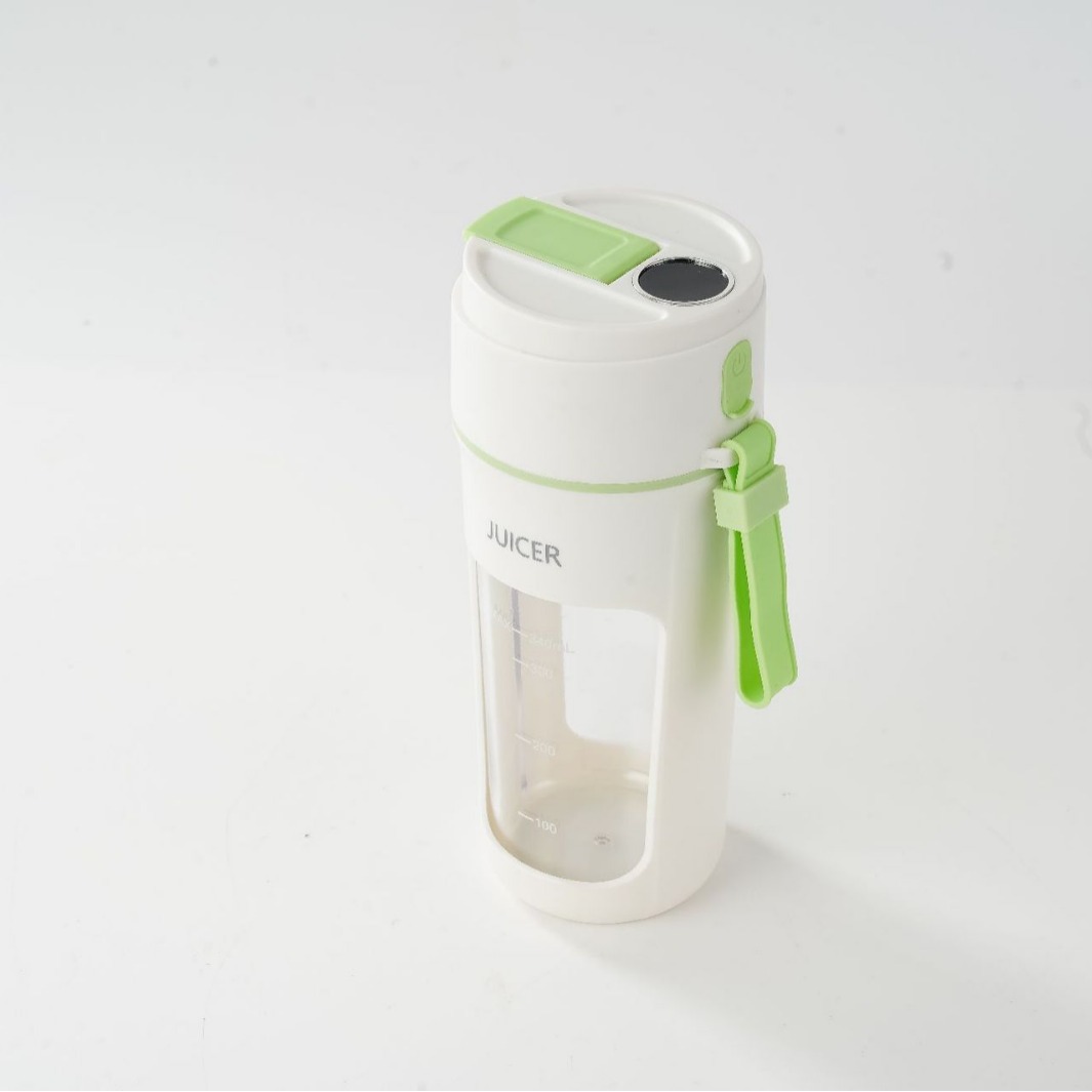 LED Digital Display Portable Juicer Bottle USB Charging Juice Cup Home Multi-functional Automatic Fruit Blender For Home Kitchen: PURPLE